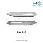 Surgical Blade Size 60# - Disposable Surgical Scalpel Blades | Huaian Helen Medical Instrument Co.,Ltd.